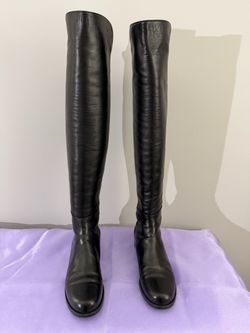 Stuart Weitzman 5050 Over-the-Knee Boots - Size 7.5
