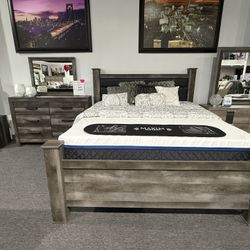 4 Pc King Bedroom Set 
