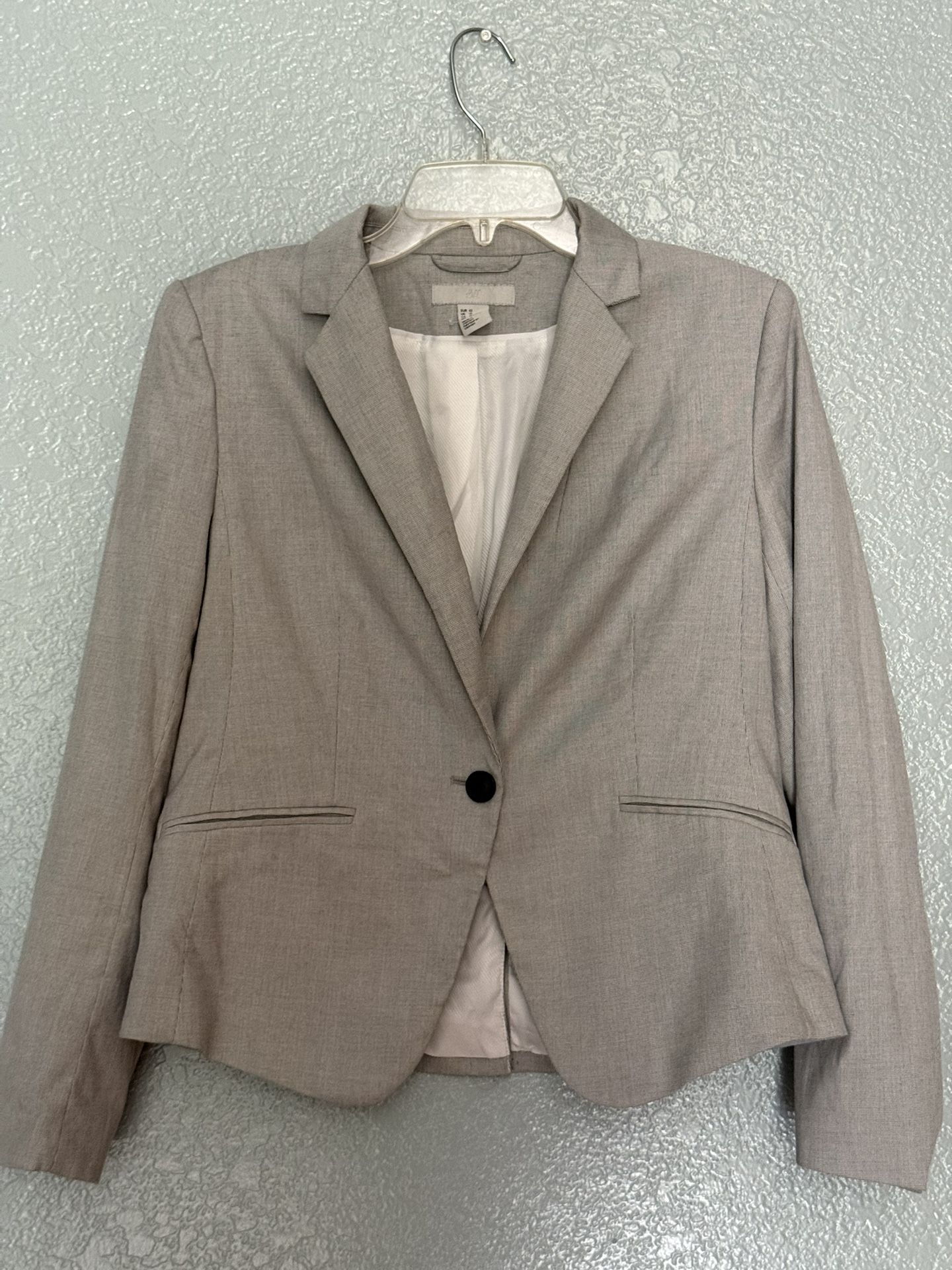 H&M Gray Blazer Size 12
