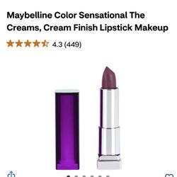 Maybelline Makeup Lipstick 