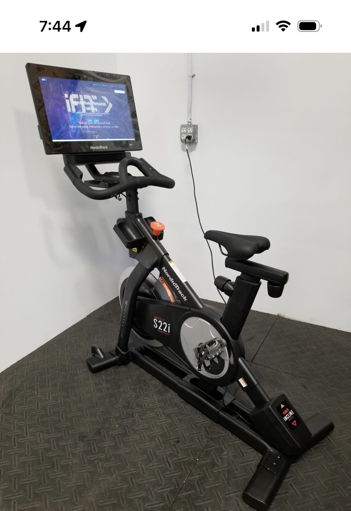 Nordictrack Bike S22i And Bowflex M5