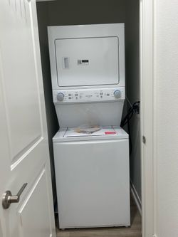 New Frigidaire washer and dryer
