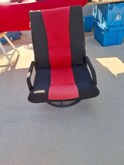 Black and Red Floor Gaming Chair