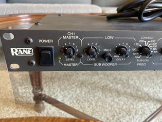 Rane AC 23 Crossover with Manuals