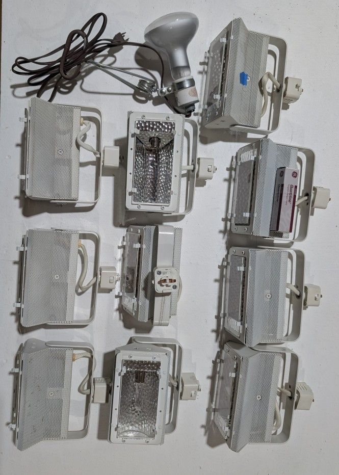 Juno T-367 Halogen Track Lights Used In Art Studio