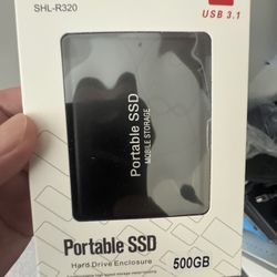 portable harddrive ssd m2 500gb