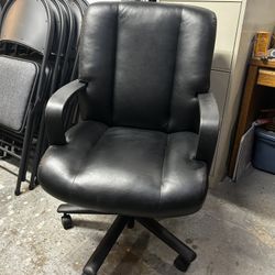 Leather Office Chair $50 OBO 