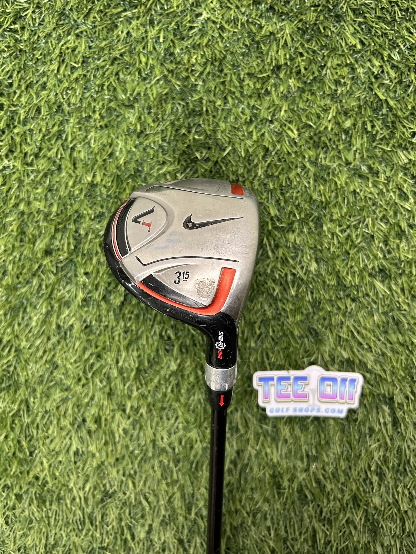 Nike Golf VR 3W Wood 15 Loft Voodoo Stiff Flex Original Grip RH