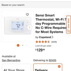 Sensi WiFi Programable Thermostat