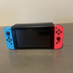 Nintendo Switch Red And Blue 