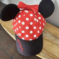 Disney Parks Exclusive Minnie Mouse Ears Baseball Cap
