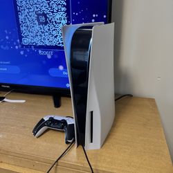 PS5 Disc Edition Console + Controller — Ready to Play, Works Perfect 