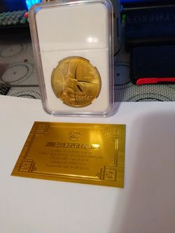 M.JORDAN GOLD COIN