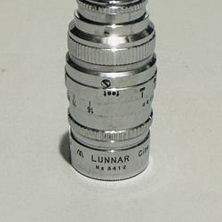 Vintage 8mm F1.9 Cine Tele Lens Lunar 