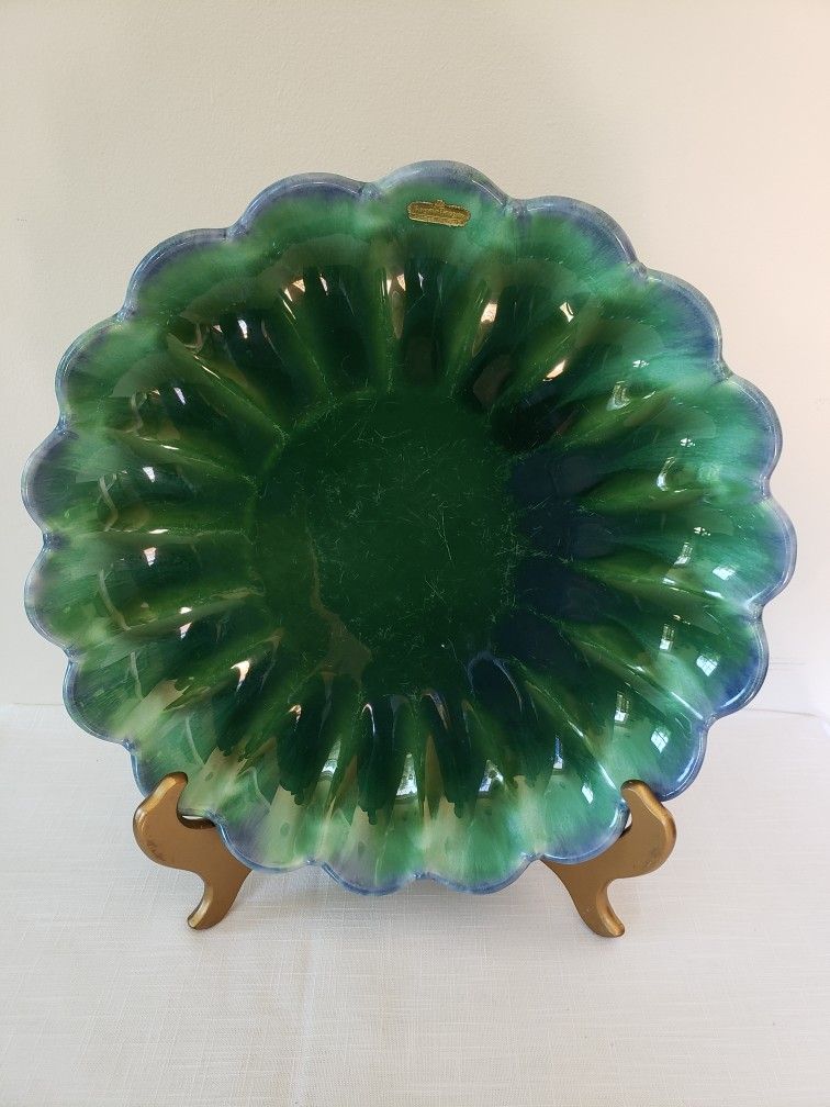 Vintage Royal Haeger Glazed Console Bowl