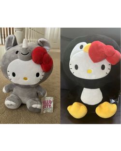 Hello Kitty Sealife & Jungle Plush