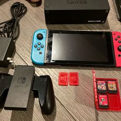 Pre-owned Switch W/Games 