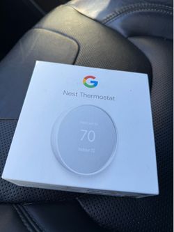Google Nest Thermostat • new •
