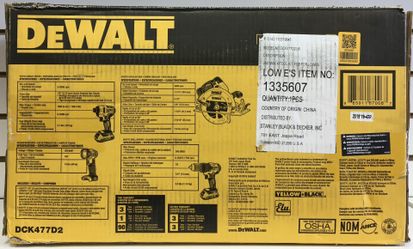 Dewalt 20V Max Brushless 4 Tool Combo Kit W 2 Batt. Charger New for Sale in Lindenhurst NY OfferUp