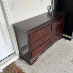 Rich Brown Dresser - Great Condition - $65 OBO