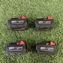 Milwaukee Battery M18 5.0 Baterías Don’t Work Batteries For Pars Or Repair 