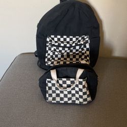 Backpack With Lunch Bag