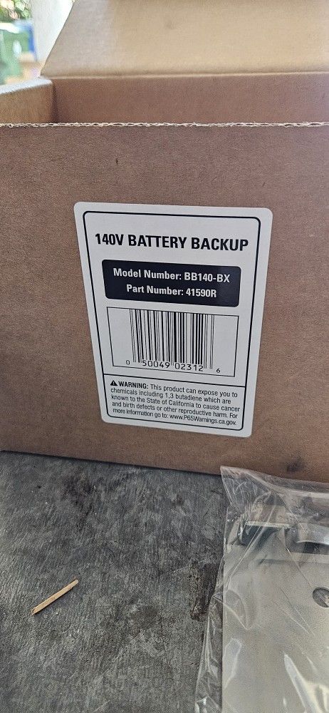 Genie Garage Door Battery Bacup