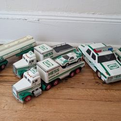 Vintage Hess Trucks