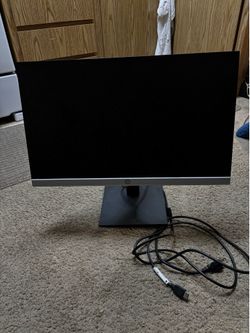 Monitor HP 24” 1080 build in speakers comes with new Yeti microphone