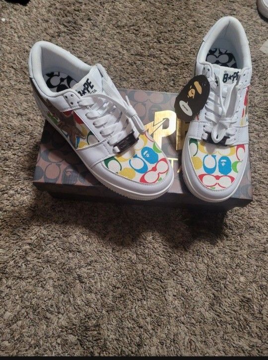 Bape X Coach Shoes