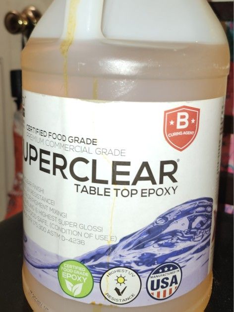 FGCI Super Clear Table Top Epoxy