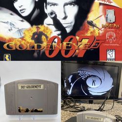 GoldenEye 007 Nintendo 64 N64 Authentic Tested Working Cartridge James Bond