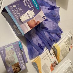 Breast milk Storage Bags And Nursing Pads