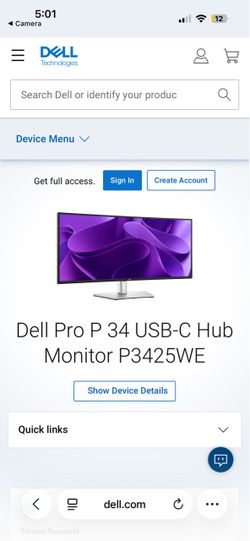 Dell Pro 34"Monitor