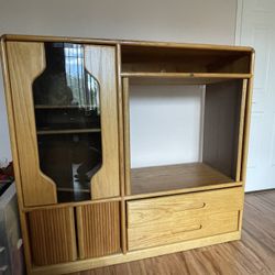 Oak Entertainment Center