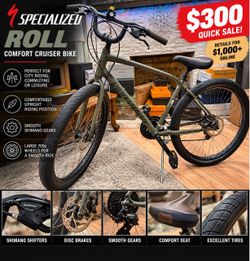 Specialized Roll Comfort Cruiser Bike