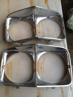 1970 Impala Headlights Trim