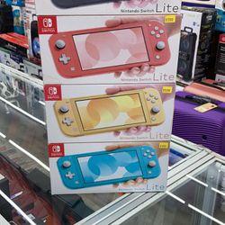 Nintendo Switch Lite Brand New Sealed 