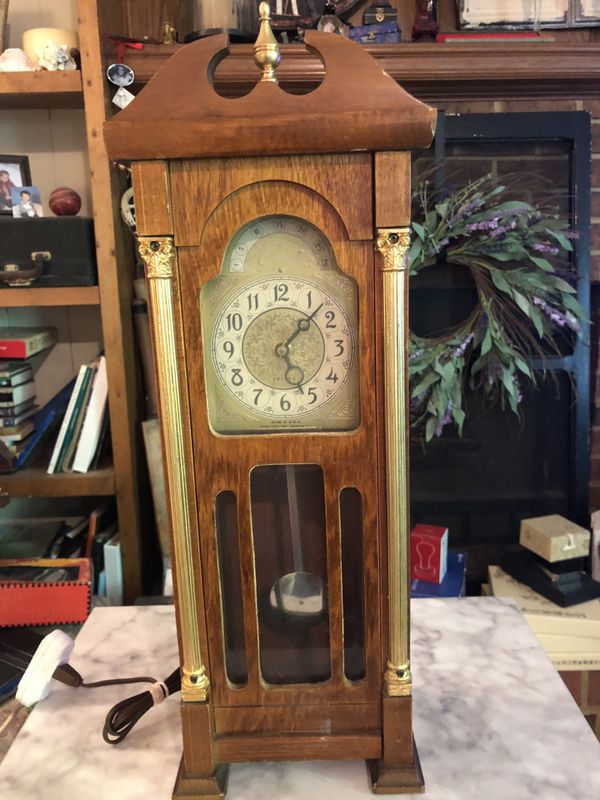 Download Vintage 1960's Grandfather Mantle Clock for Sale in ...