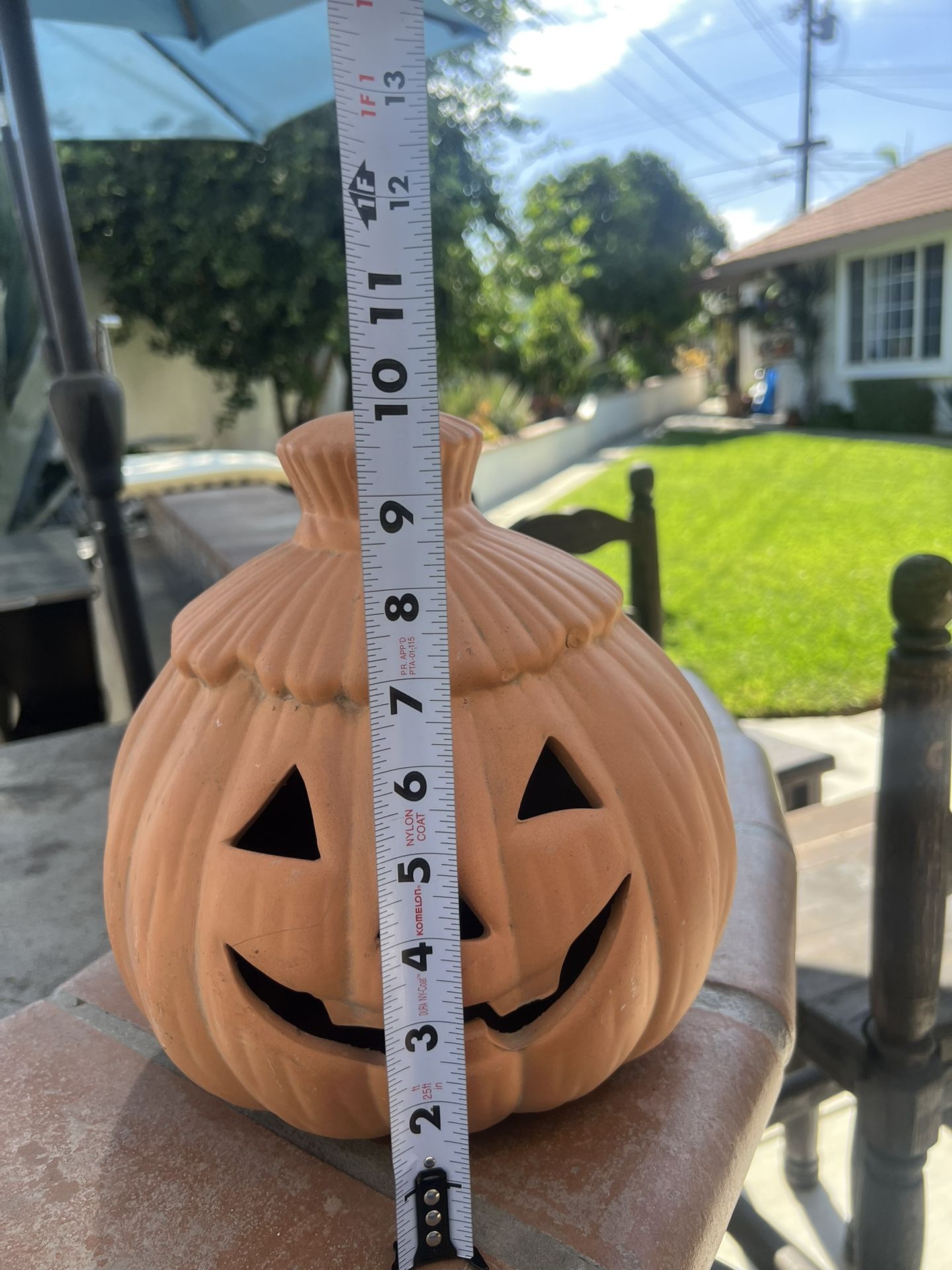 Mexican Clay Pumpkin