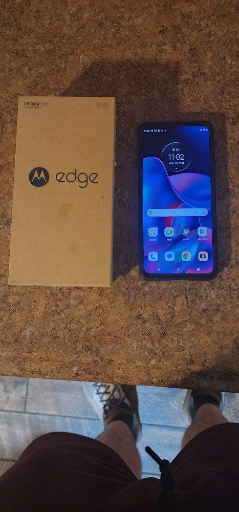 Motorola Edge like New With Box Unlocked