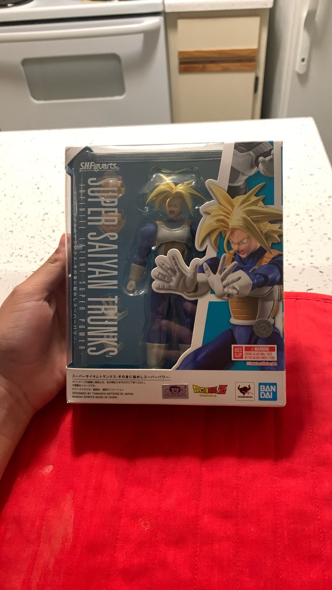 Super Saiyan Trunks Sh Figure