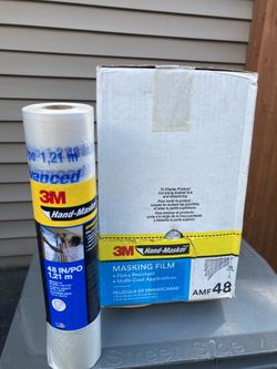Box of 12‐Rolls of (48” x 180”)3M Hand‐Masker Advanced Masking Film