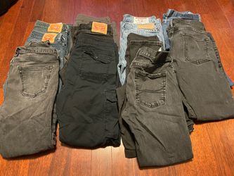 Various name brand jeans