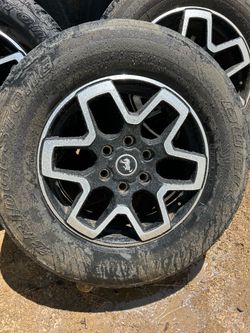 2022 Bronco Stock Wheels