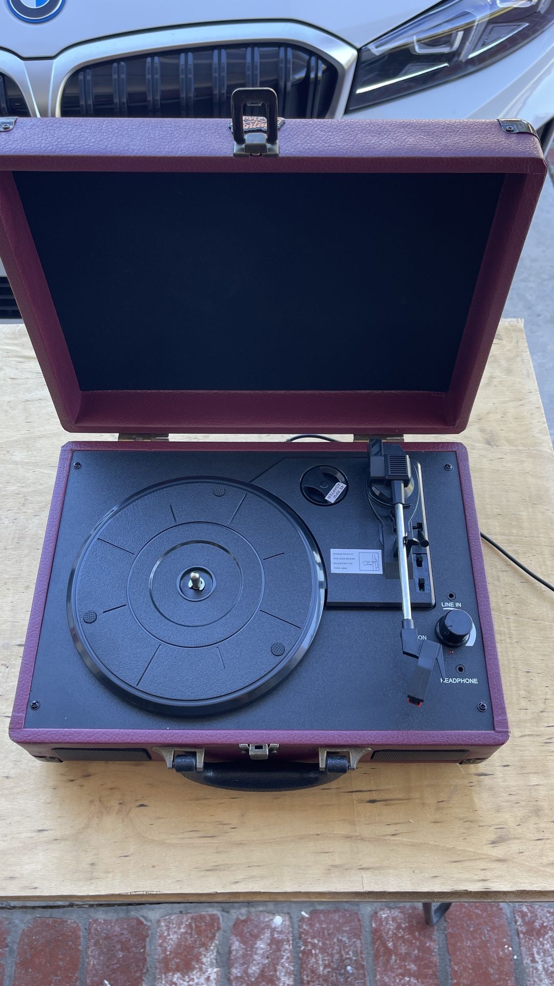 Pyle Vintage Record Player- PVTTBT9BR