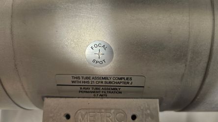 Varian Halcyon xray tube