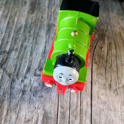 Ertl Thomas the Tank Train Engine Percy #6  1987 Diecast Metal Green