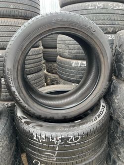 Set of used tire 275/45/20 Pirelli