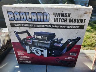 Winch mount for truck